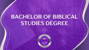 Bachelor of Biblical Studies Degree