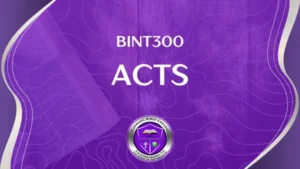 BITH300 ACTS