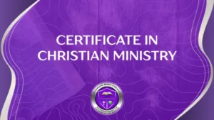 MODULE 4. Certificate in Christian Ministry
