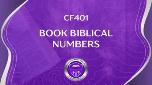 CF401 Book Biblical Numbers