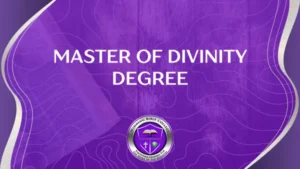 Master Of Divinity Degree