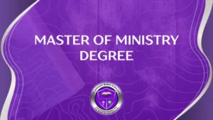 Master Of Ministry Degree